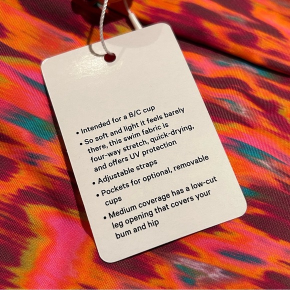 Lululemon Waterside One-Piece Swimsuit *B/C Cup
Harmonize Fluro Pink Multi - Picture 7 of 11